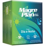 Chá Magreplan Dia E Noite 60 Sachês