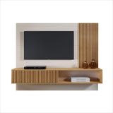 Painel Roma Sem Led Tv Até 75 Polegadas Mavaular Naturalle