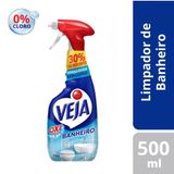 Limpador Veja Banheiro Sem Cloro Antibac Gatilho 500ml Embalagem Com 12 Unidades