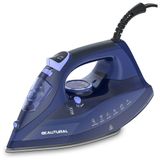 Ferro De Passar A Vapor 1, Com Desligamento Automatico, 1500w, 110w, Beautural 1 Mr08us03, Azul