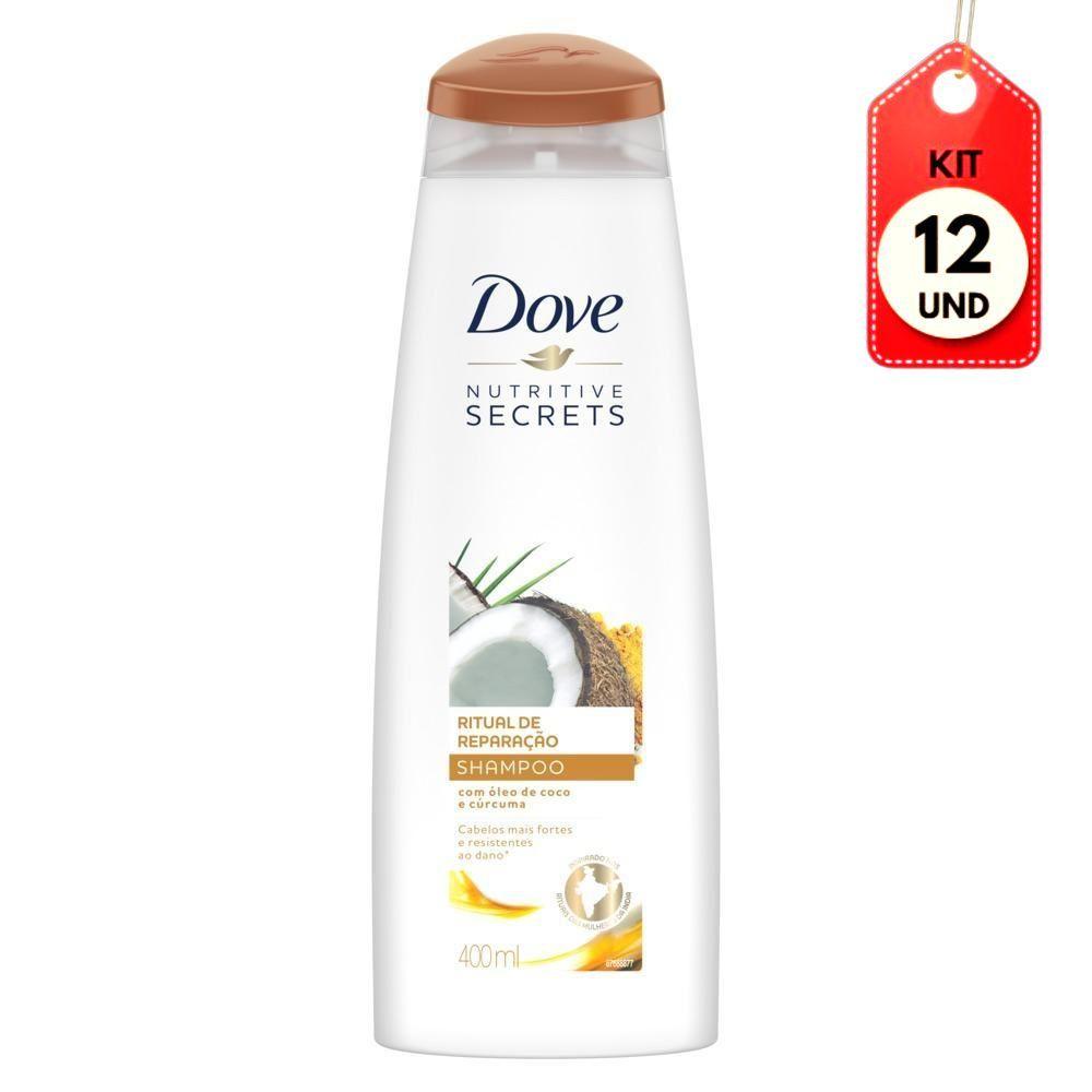 Kit C-12 Dove Ritual De Reparação Shampoo 400ml