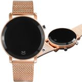 Relogio Digital Led Feminino Premium Silicone Ajustavel Original Casual Redondo Moda