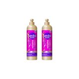 Creme Para Pentear Seda 350ml Boom Volume Maximo-kit C/2un