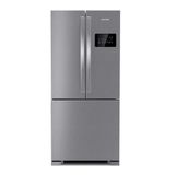 Geladeira Brastemp Frost Free Side Inverse 3 Portas 554l Cor Inox -127v- Bro85ak