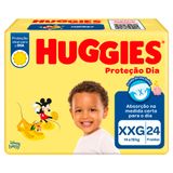 Fralda Huggies Proteção Dia Tamanho Xxg 24 Unidades Descartáveis