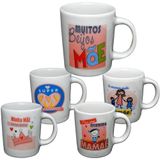 Caneca De Porcelana Tematica Dia Das Maes 120ml