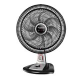 Ventilador De Mesa Mondial Turbo 8 Pás 40 Cm Repelente Pastilha Vtx-40-8p-rp Vent 40cm-220v-preto/prata