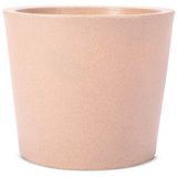 Vaso Decorativo Para Plantas Reto Badi 28 Bege