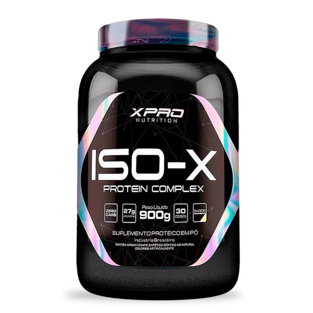 Whey Protein Isolado Iso-x 900g (baunilha) - Xpro