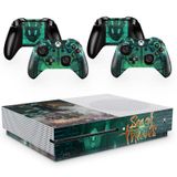 Skin Adesivo Protetor para X Box One S e Controles Sea of Thieves b7