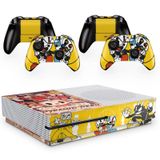 Skin Adesivo Protetor para X Box One S e Controles Cuphead b6