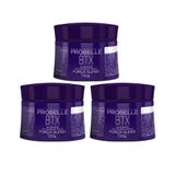 Botox Capilar Probelle Super Força 150g - Kit Com 3un