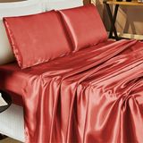 Jogo Cama Casal King Size Imperial Seda Alto Brilho Super