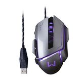 Mouse Multilaser Warrior MO262 Gamer 3200Dpi USB Grafite