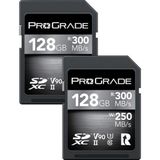 Cartão De Memória Sdxc 128gb C10 Prograde 300mb/s