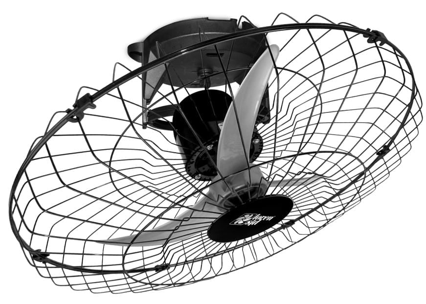 Ventilador De Teto Orbital Sprint M3 60cm Loren Sid 360° Preto Bivolt