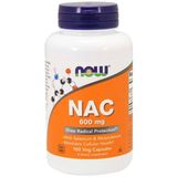 Nac 600mg (100 Vegetarian Capsules) - Now Foods