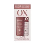 Shampoo Ox Nutre 375ml + Condicionador Ox Nutre 170ml Ox