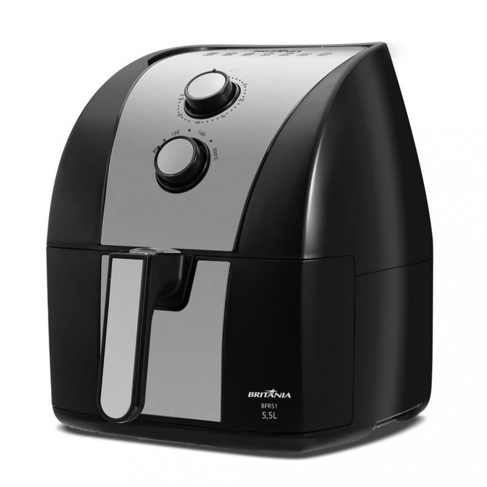 Fritadeira Elétrica Air Fryer Britânia 5,5l Bfr51 - Carrefour