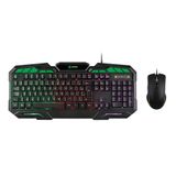 Kit Gamer 2 Em 1 Mouse E Teclado Xzone - Gtc-01 Combo Gtc-01 Na 2 Em 1