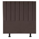 Cabeceira Estofada Cama Box Solteiro 100 Cm Marina Corino