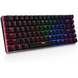 Teclado Mecânico Ajazz Ak33 Geek Rgb Led De 82 Teclas Portátil