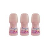 Desodorante Roll-on Monange 50ml Hidrat Intensiva-kit C/3un
