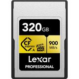 Cartão Memória Lexar Cfexpress 320gb Type A Gold 900mb/s