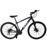 Bicicleta Aro 29 Gti Roma 21v Freio A Disco Preto Tam. 19