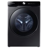 Lava E Seca 18 Kg Samsung Eco Bubble Black Inox Look Com 25 Programas De Lavagem - Wd18t6500faz