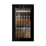 Mini Cervejeira Vertical Porta de Vidro 105 Litros Fricon VCFC110V Total Black 110V