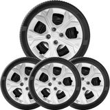 4x Calota Onix 2020 A 2025 Aro 14 Prata 378cb
