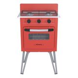 FOGÃO PORTÁTIL VENAX GEMINI 2 BOCAS À GAS VERMELHO
