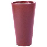 Conjunto De 5 Vasos Decorativo Para Plantas Conico Aldora 56 Marrom Avermelhado