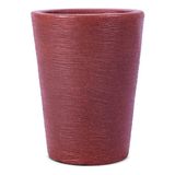 Conjunto De 20 Vasos Decorativo Para Plantas Conico Capri 44 Marrom Avermelhado