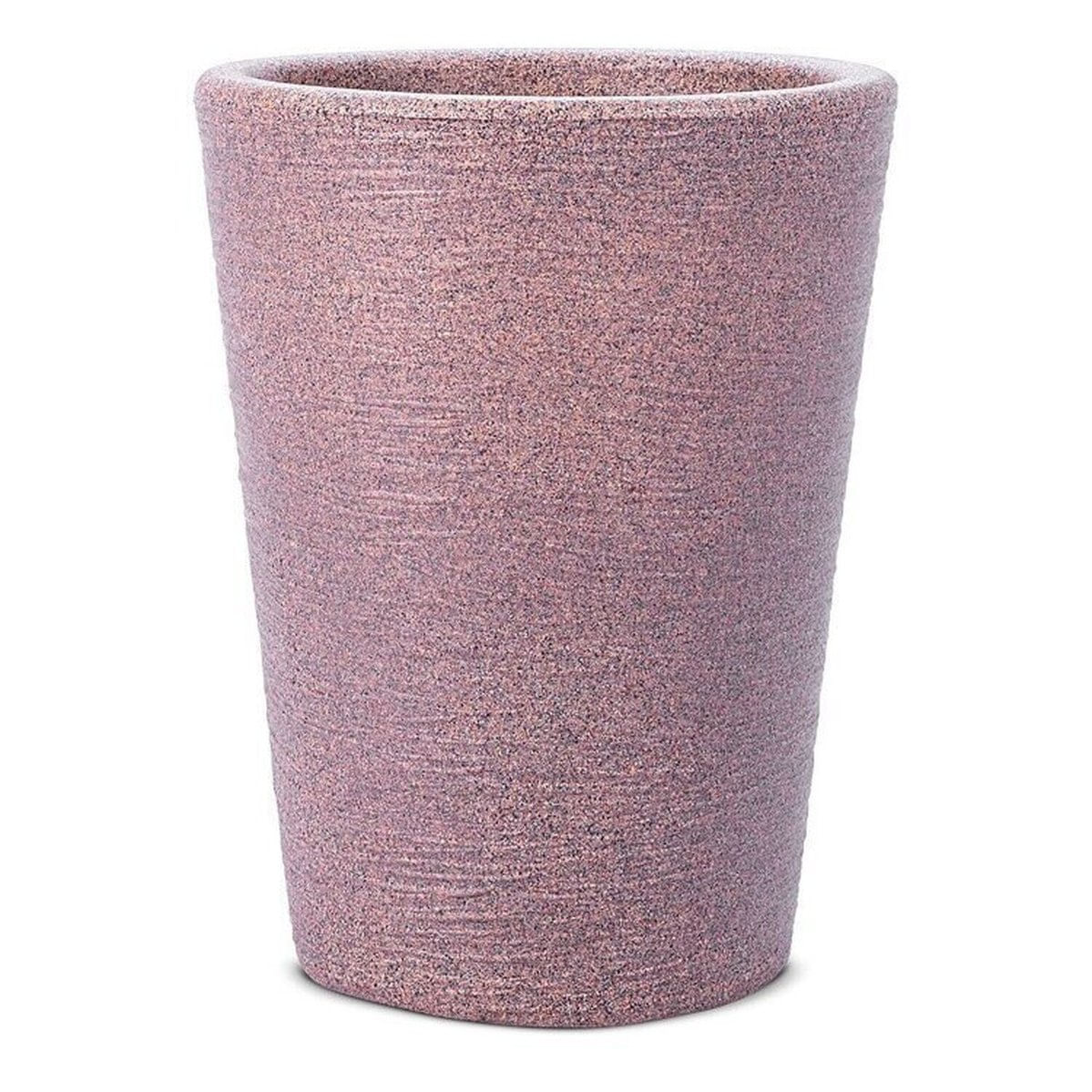 Conjunto De 15 Vasos Decorativo Para Plantas Conico Capri 44 Cinza