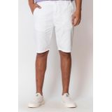 Bermuda Masculina Chino Cós Galão Polo Wear Branco