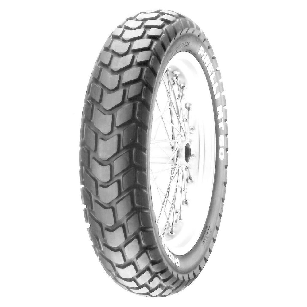 Pneu Moto Pirelli Aro 17 Mt60 110/90-17 60p Tt - Traseiro