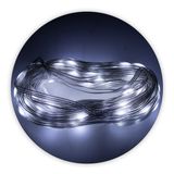 Led Pisca Linha 10m 8 Modos Tomada Branco 110v No.75691