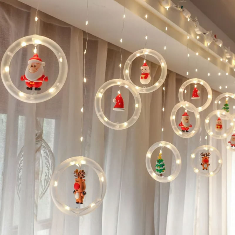 Luz De Natal Usb Decoração De Natal Led