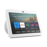 Echo Show 8 - 3 Geração Branca Com Alexa Assistente