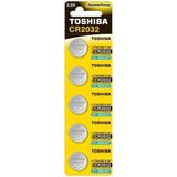 Pilha Moeda Lithium 3v Cr2032 (c/5 Pilhas) Toshiba