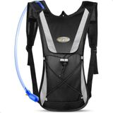 Mochila Hidratação Bolsa 2l Para Água Ciclismo Cor Preto