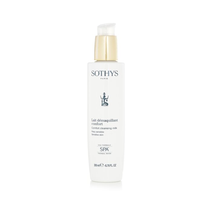 Leite De Limpeza Sothys Comfort Para Peles Sensíveis 200 Ml