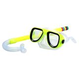 Conjunto De Snorkel Infantil Óculos De Mergulho Com Vista Ampla Para Esportes Aquáticos