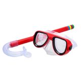 Conjunto De Snorkel Infantil Óculos De Mergulho Com Vista Ampla Para Esportes Aquáticos