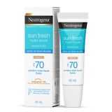 Protetor Solar Neutrogena Sun Fresh Hydro Boost Cor 2.0 Fps70 40ml