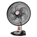 Ventilador De Mesa Mondial Turbo Tech Repelente Líquido Vt-rp-03 Vent 40cm Turbo-220v-preto/prata
