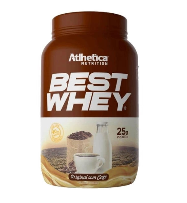 Whey Best Whey (900g) - Atlhetica Nutrition Original C/ Cafe