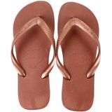 Chinelo Feminino De Dedo Casual Havaianas Top 4000029 Rosa Gold N° 41